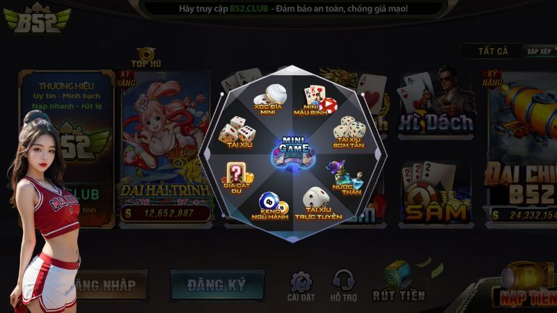 Các sản phẩm và dịch vụ mà B52Club đang cung cấp Các sản phẩm và dịch vụ mà B52Club đang cung cấp