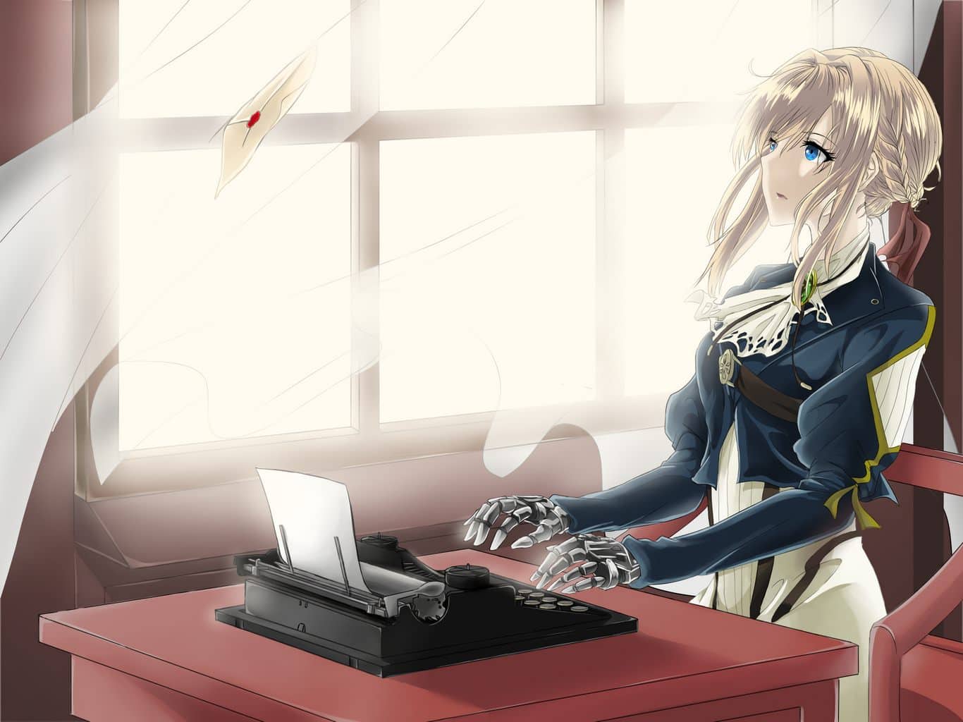Hình Violet Evergarden 4K chất lượng cao