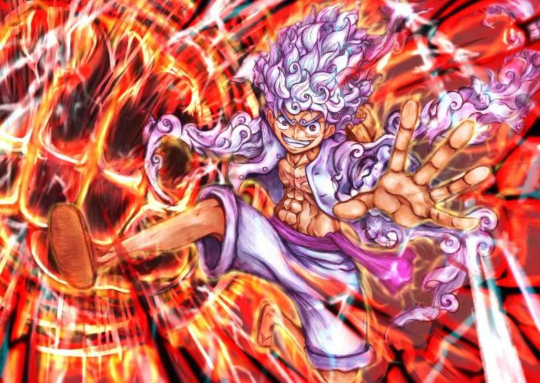 Nen Luffy Gear 5 Cuc Ngau