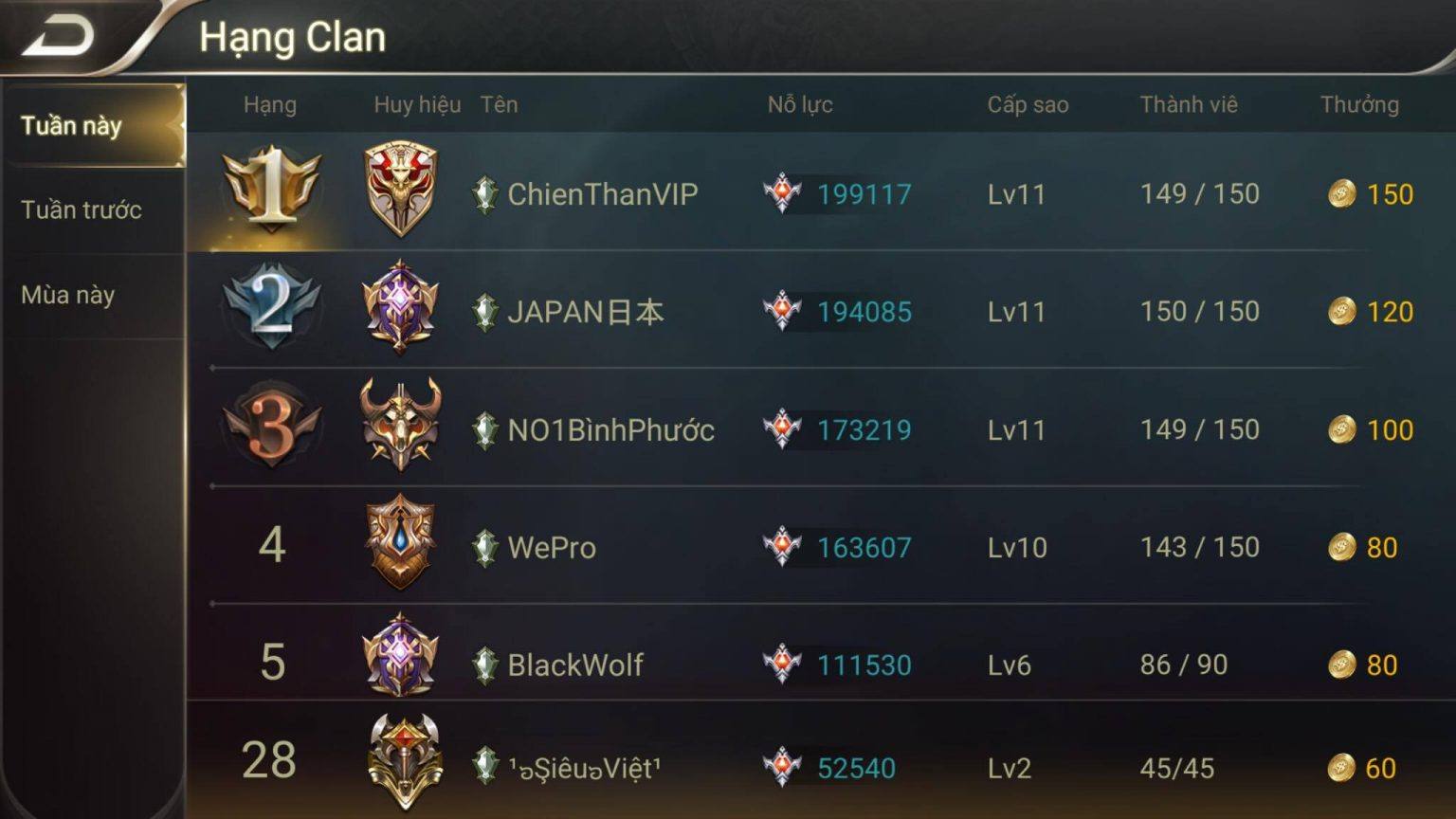 Vao clan dong thanh vien