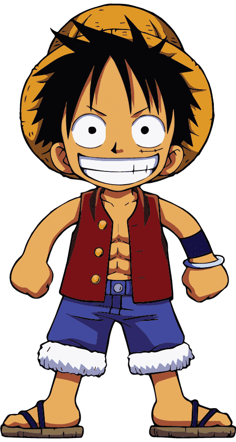 Hình Luffy Gear 10 Chibi Cute