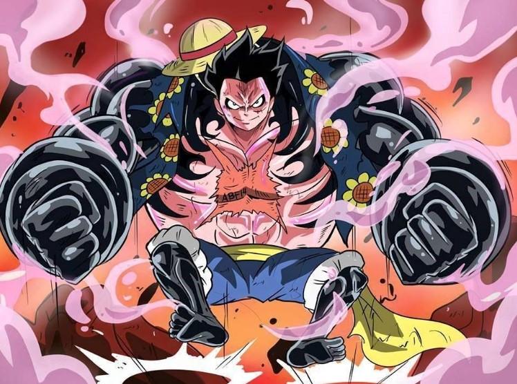 Vẽ Luffy G4 Bounce Man
