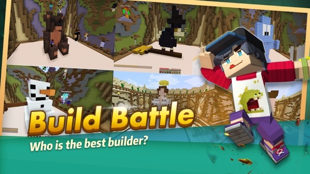 Hình game Blockman Go ngầu thú vị