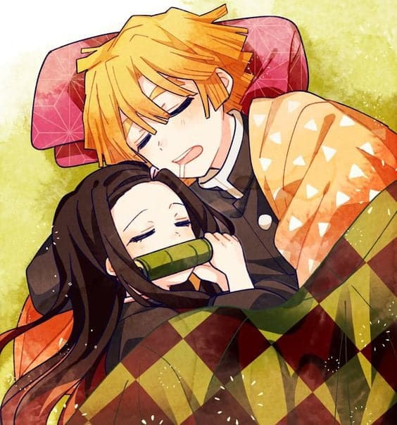 Zenitsu Va Nezuko Cute