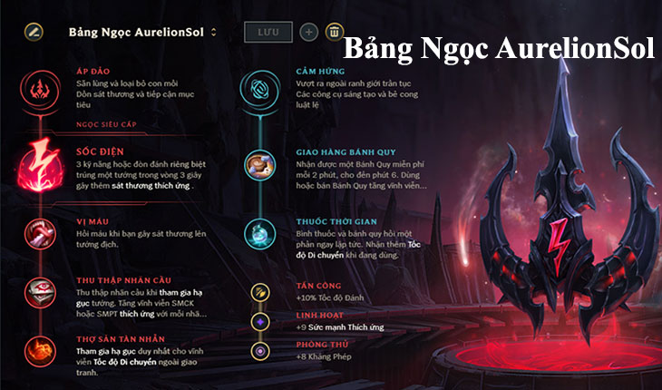 7. Cách chơi của tướng Aurelion Sol