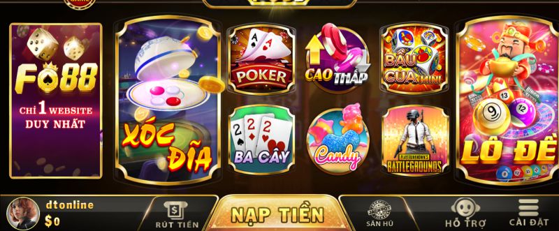 Giới thiệu cổng game Fo88 Club