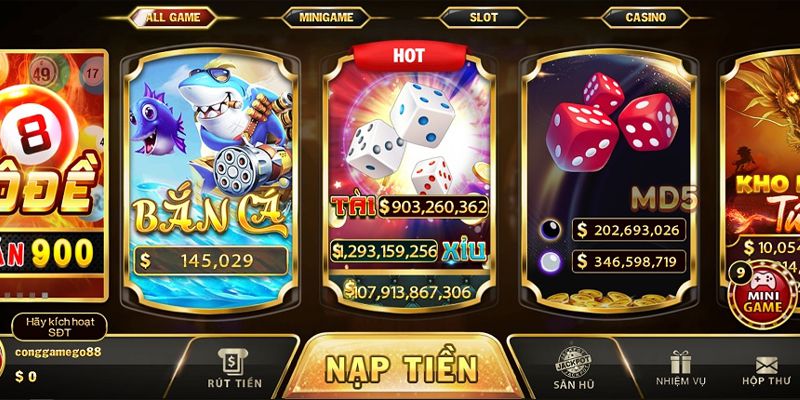 Choigo88.nl có những mini game hay nào?