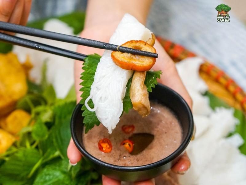 Bún đậu mắm tôm Cây Đa