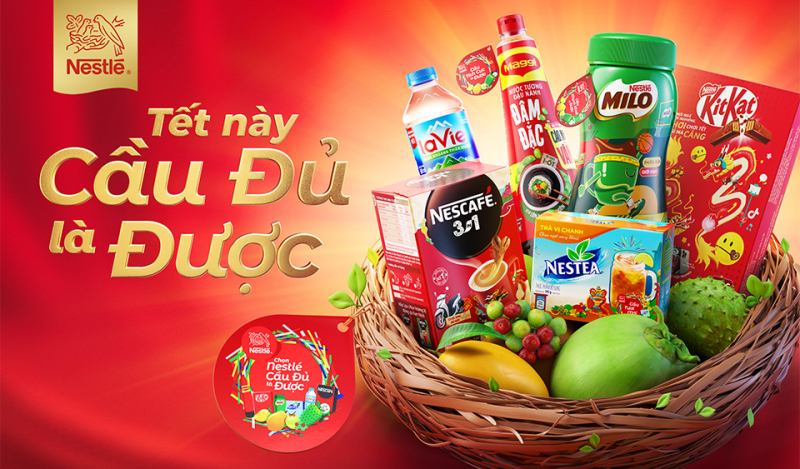 Chương trình khuyến mại tết nguyên đán 2024 của NESCAFÉ