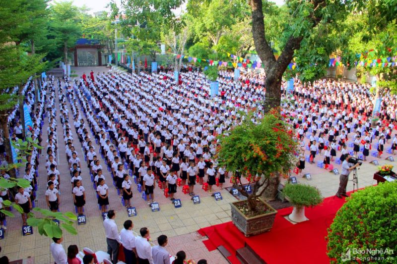 Lời dẫn chương trình khai giảng trường THCS số 3