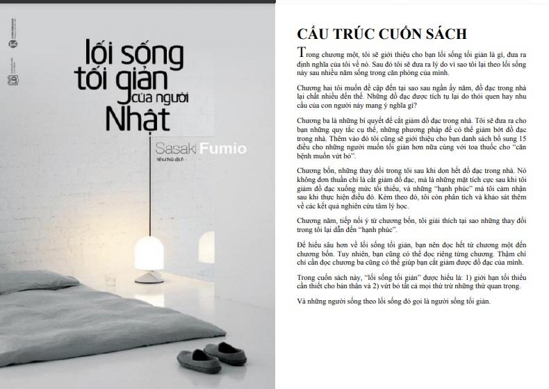 Lối Sống Tối Giản Của Người Nhật